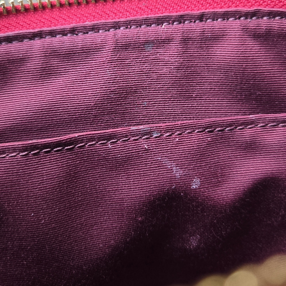 Coach Red Leather Women's Bag - Picture 6 of 6